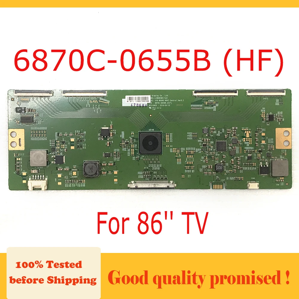 

6870C-0655B (H/F) for TV LC860EQN-FJA1 V16 86UHD 60HZ T Con Board 6870C Logic Board T-con Board Placa TV 6870C 0655B