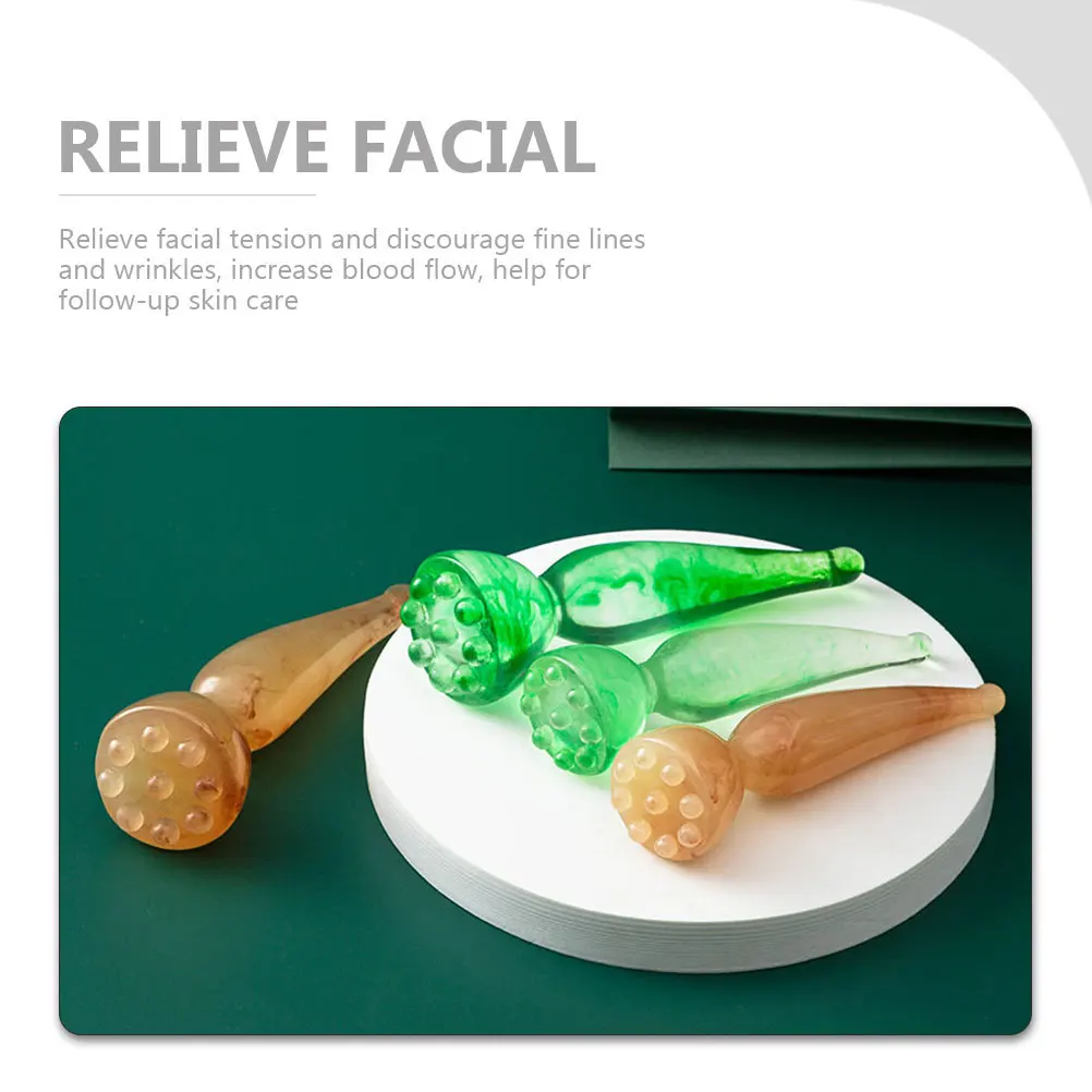 مدلك الوجه كشط بار الوجه الرقبة أداة تدليك الجسم غوا شا عصا العناية بالبشرة التجاعيد العضلات لتخفيف الآلام مريح الإجهاد