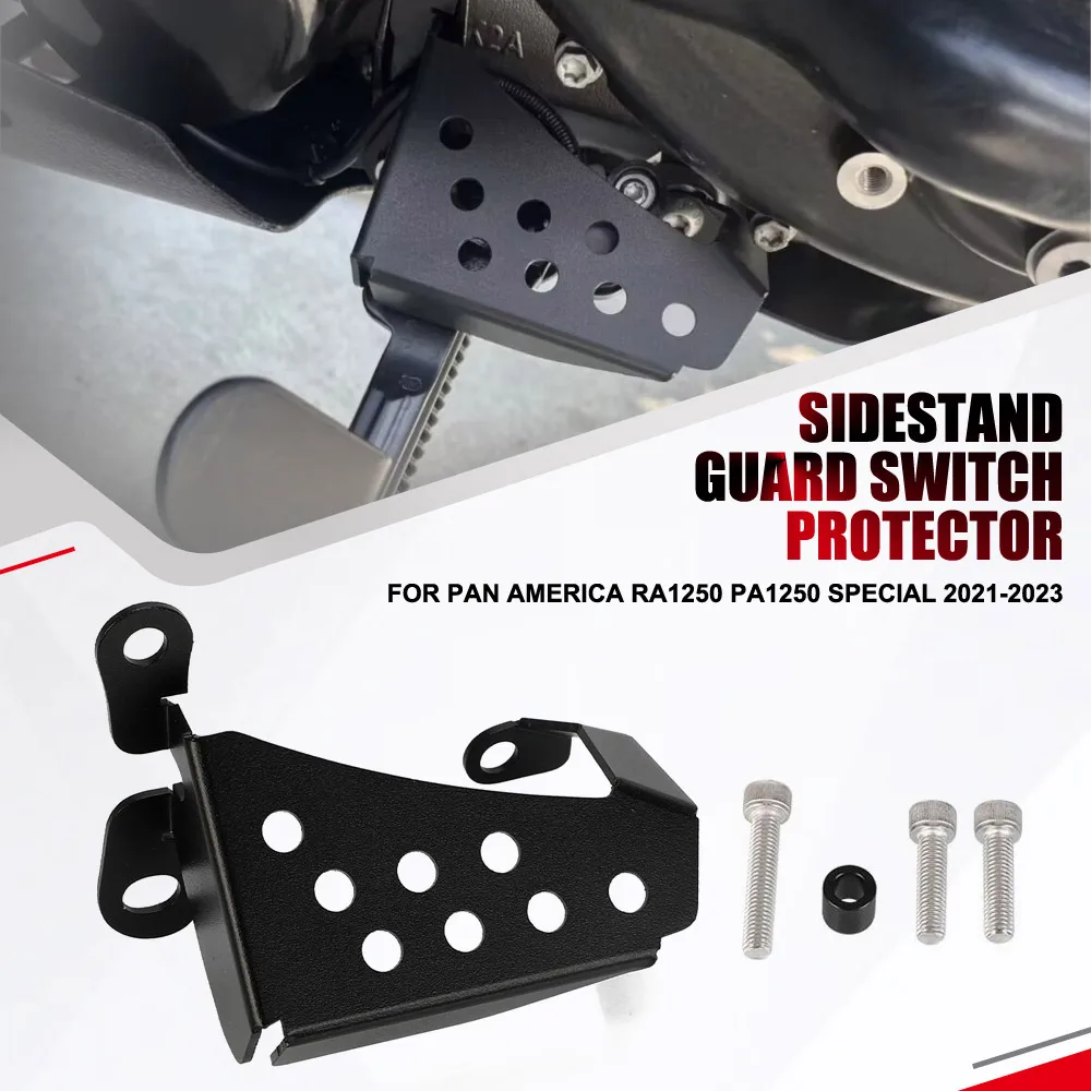 

RA 1250 Sidestand Switch Guard Cover Protection For Pan America RA1250 PA1250 Special 2021-2023 Side Stand Ignition Interruption