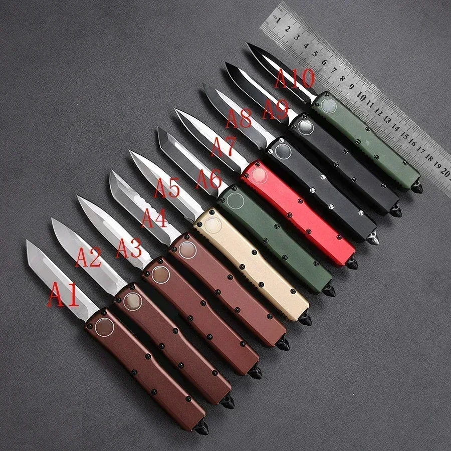 Classic Micro  Tech UT85 Series A14 A07 Pocket Knife Outdoor Camping EDC Tools Self Defense Outdoor