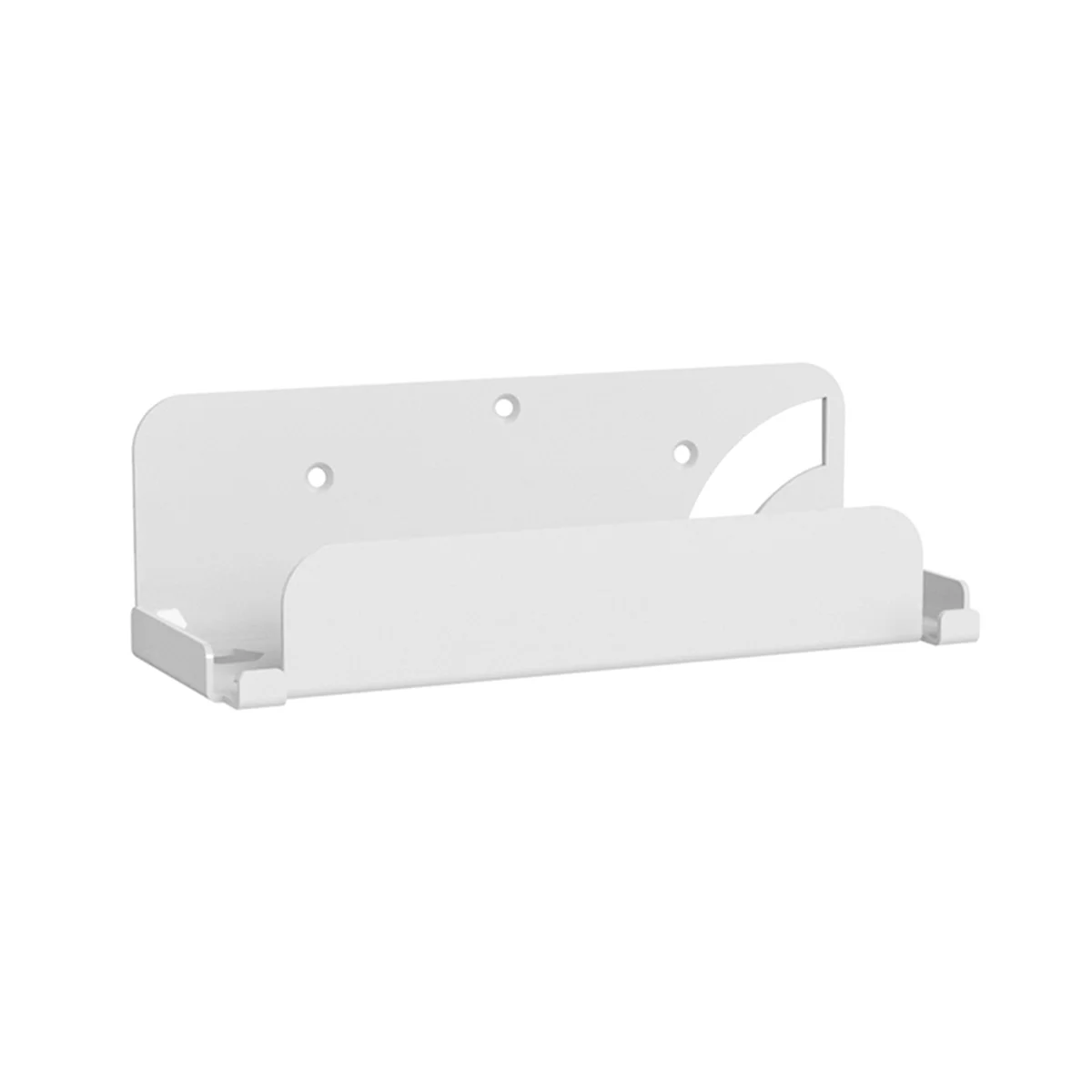 Game Console Wall Mounted Holder Bracket for Switch/ Host Handle Hanger Wall Mount Storage Rack White