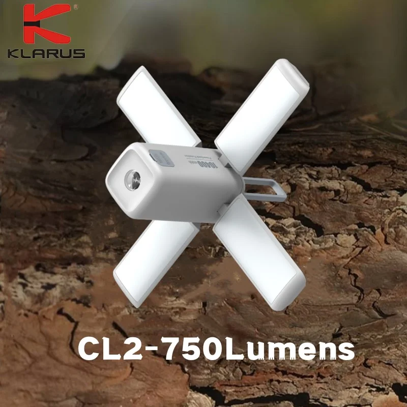 Klarus CL2 Eye-caring Camping Light 750Lumens Rechargable