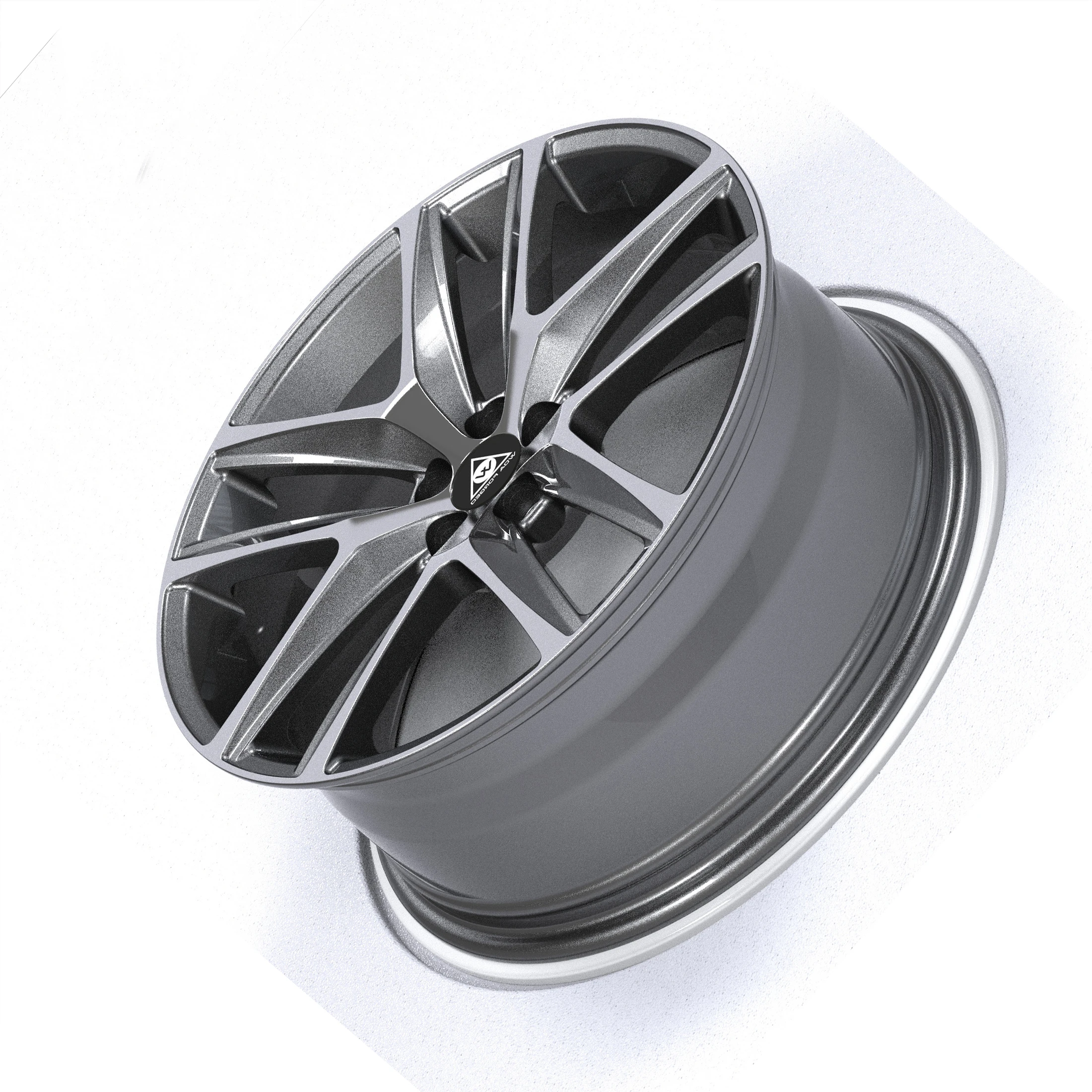 عجلة مزورة 6061T6 مخصصة لعجلات سيارة الركاب بأفضل جودة LEXUS LX 600 STOCK جاهزة بعجلات مصنوعة من خليط معدني مقاس 18-24 بوصة #6