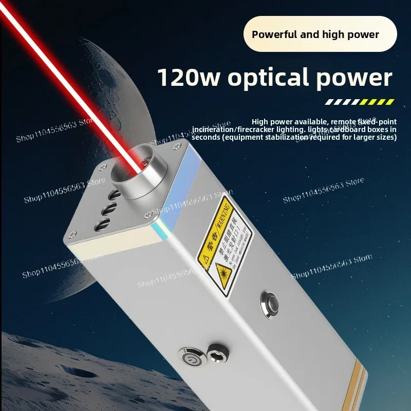 مبيد الحشرات بالليزر المحمول بقدرة 120 وات - مولد ليزر بمصدر مضخة طويل المدى بطول 12 مترًا #2