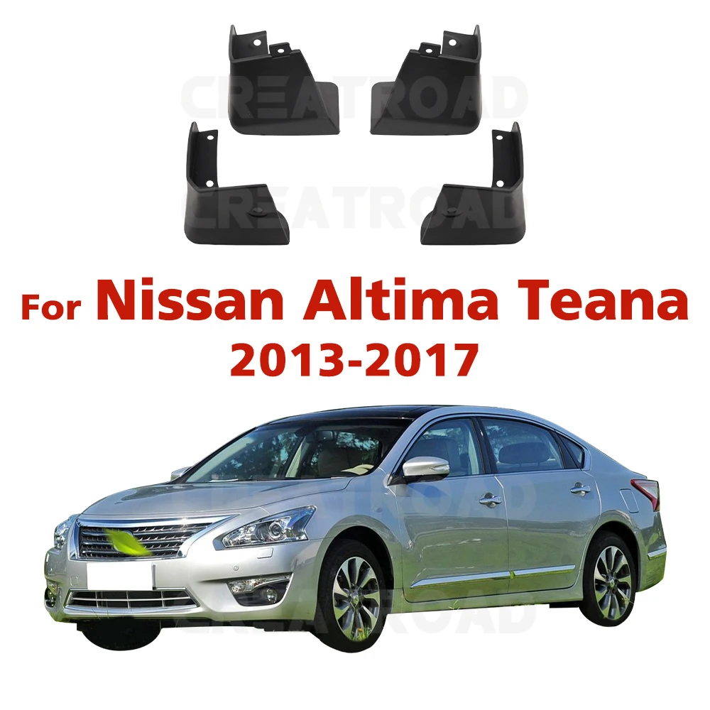 For Nissan Altima Teana L33 Sedan 2013 2014 2015 2016 2017 Fender Mudguard Mud Flaps Guard Splash Flap Mudguards Car Accessories