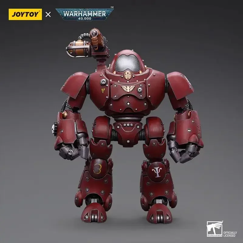 

JOYTOY 40k 1/18 Action Figures Mecha Anime Adeptus Mechanicus Kastelan Robot with Incendine Combustor Model Toys