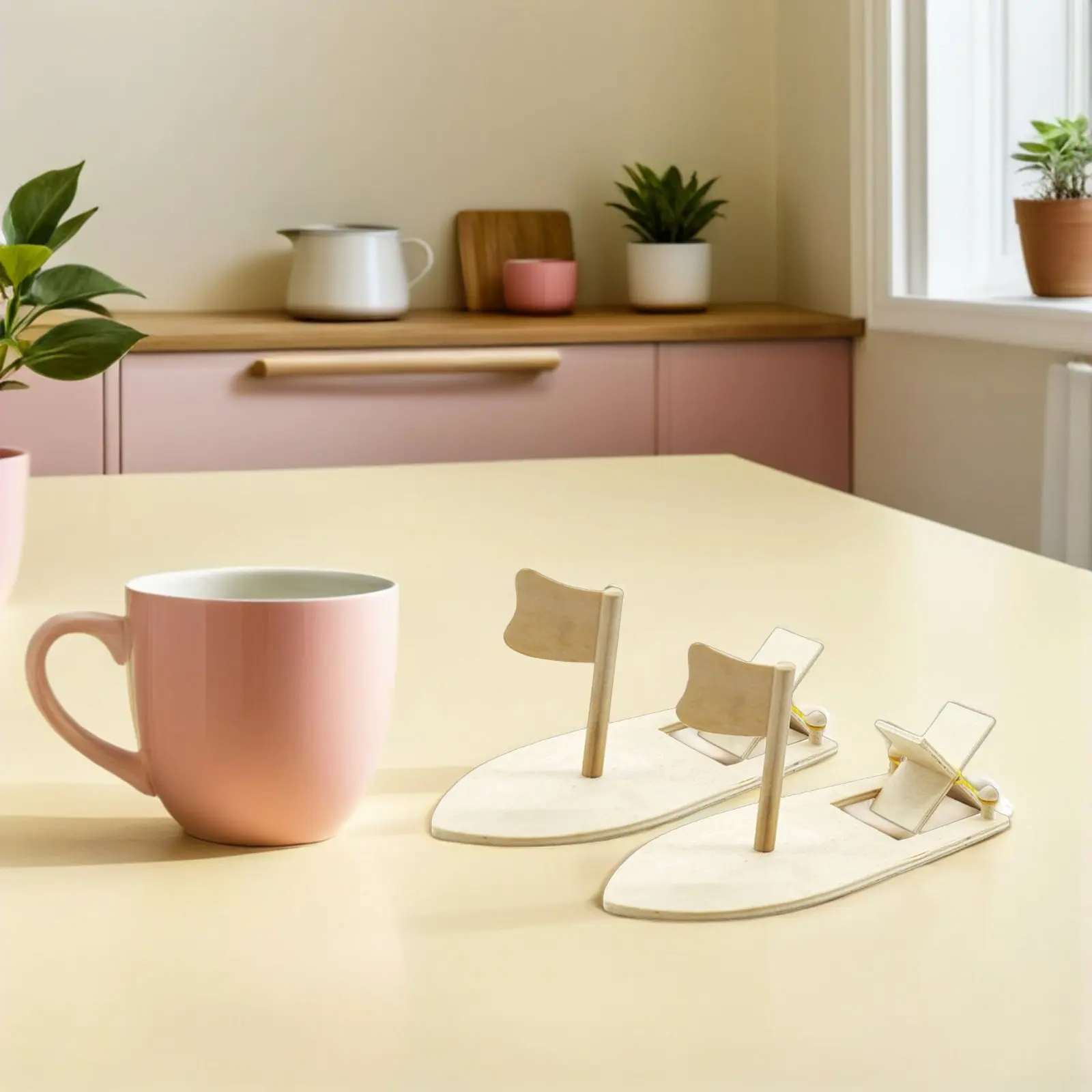 

12Pcs Wooden Sailboat Assembly Kit Natural Wood Material DIY Craft Project for Children Teens Hobbyists Creative Stem Activity