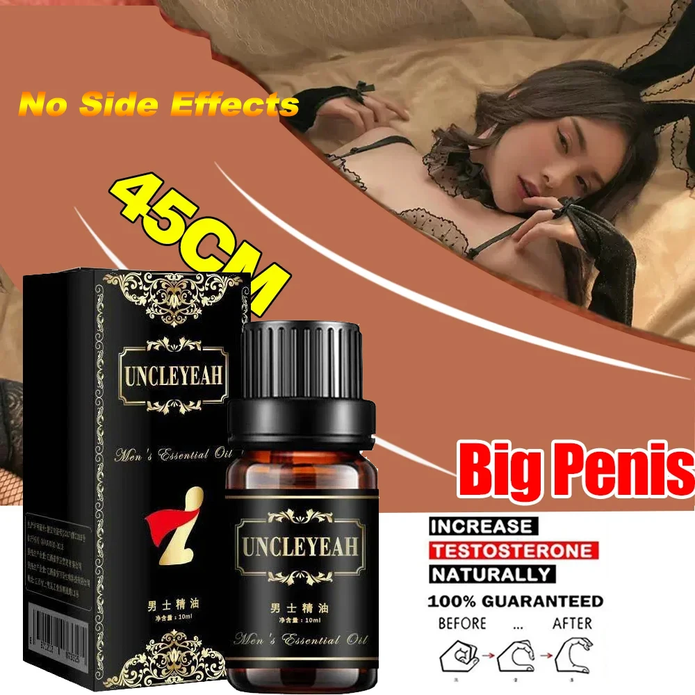 

Penis Thickening Massage Oil Big Dick Permanent Growth Enlargement Men Cock Erection Enhancer Sexual Lube Penis Health Care