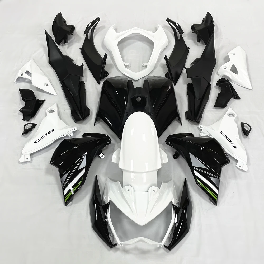 For Kawasaki Z800 2013-2014-2015-2016 Injection Bodywork Cowling Black and white printing Motorcycle Full Fairing Kit