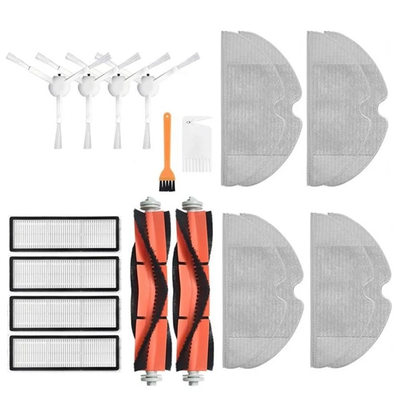 Filtro de cepillo paño de mopa para Xiaomi Mijia 1C Roborock accesorios filtro aspiradora fregona barrido repuestos Hepa