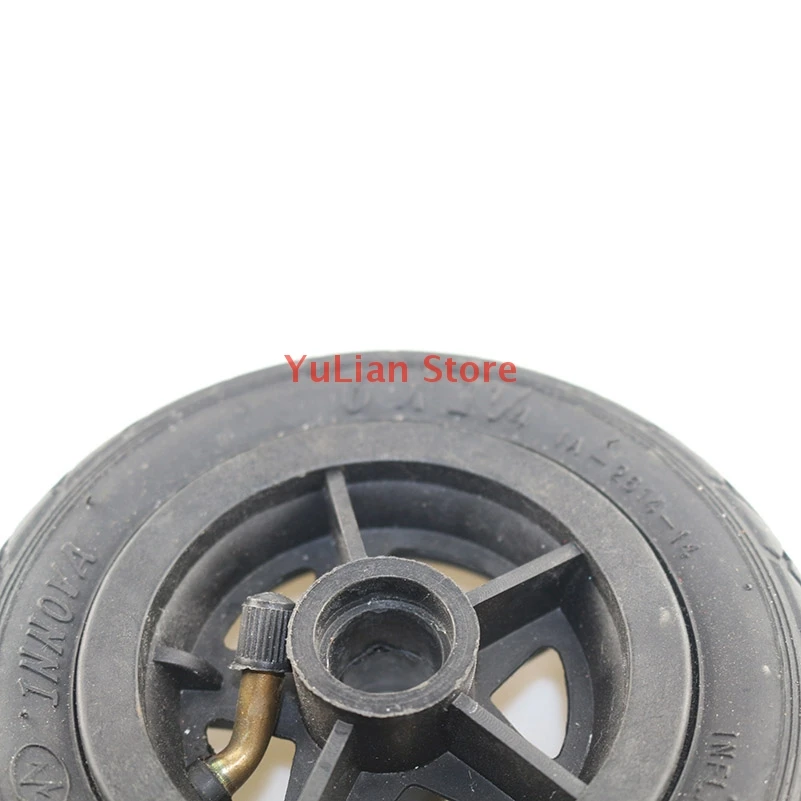 High quality 6x1 1/4 tire with plastic hub inflatable inner tube for 6 inch electric scooter folding bike tire