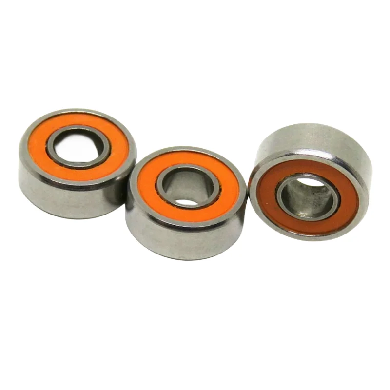 

50pcs SMR84C-2OS 4*8*3mm ABEC-7 Stainless Steel hybrid Si3n4 ceramic ball bearing SMR84 2RS CB 4x8x3 mm fishing vessel bearings