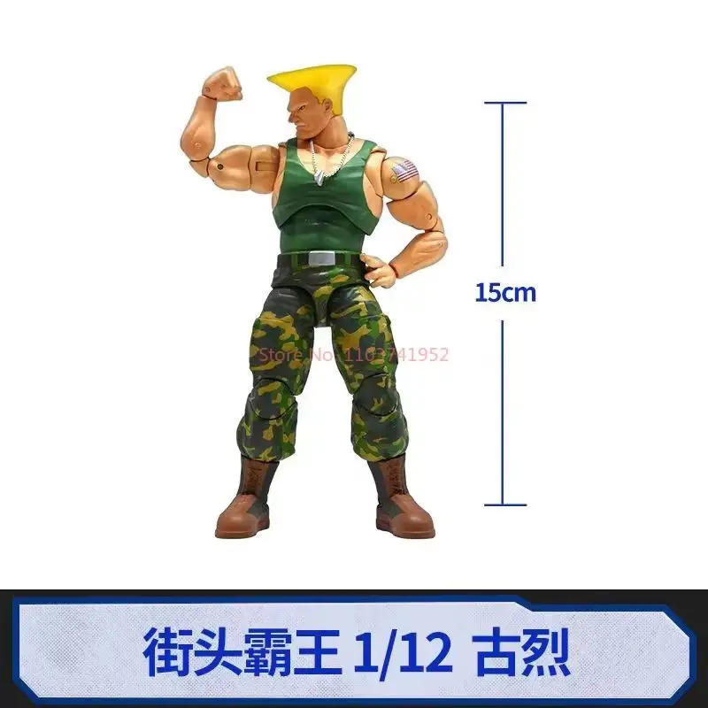 Originare Jada Toys Street Fighter Anime Figure Cammy Chun-Li Violent Ken Modello mobile Giocattoli Raccogliere il regalo di Natale Regalo di compleanno