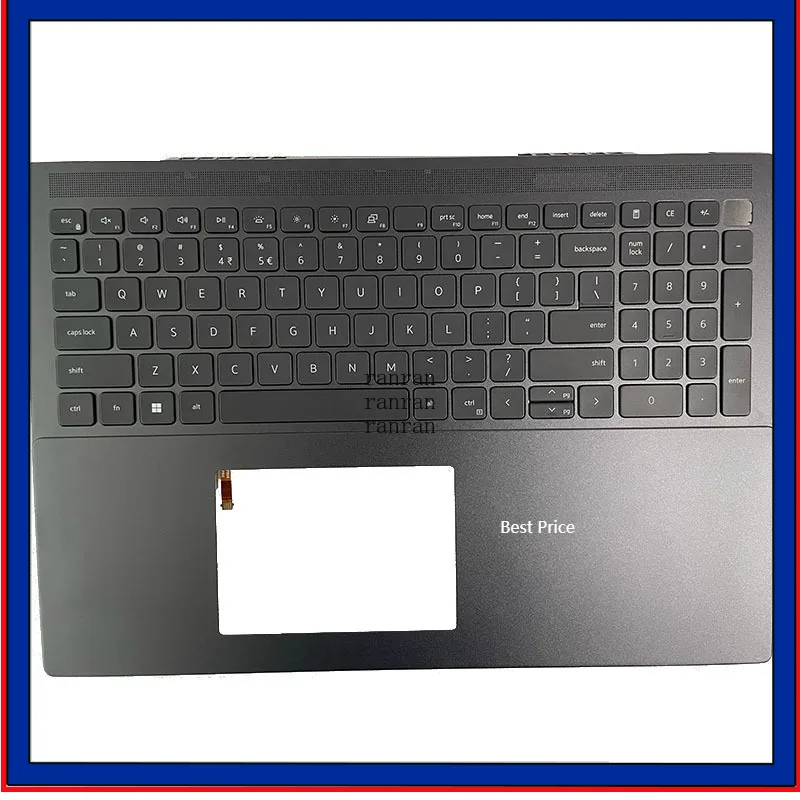 

Верхняя крышка упора для рук/клавиатура с подсветкой в США/для Dell Vostro 7620 7625 V7620, темно-серый цвет