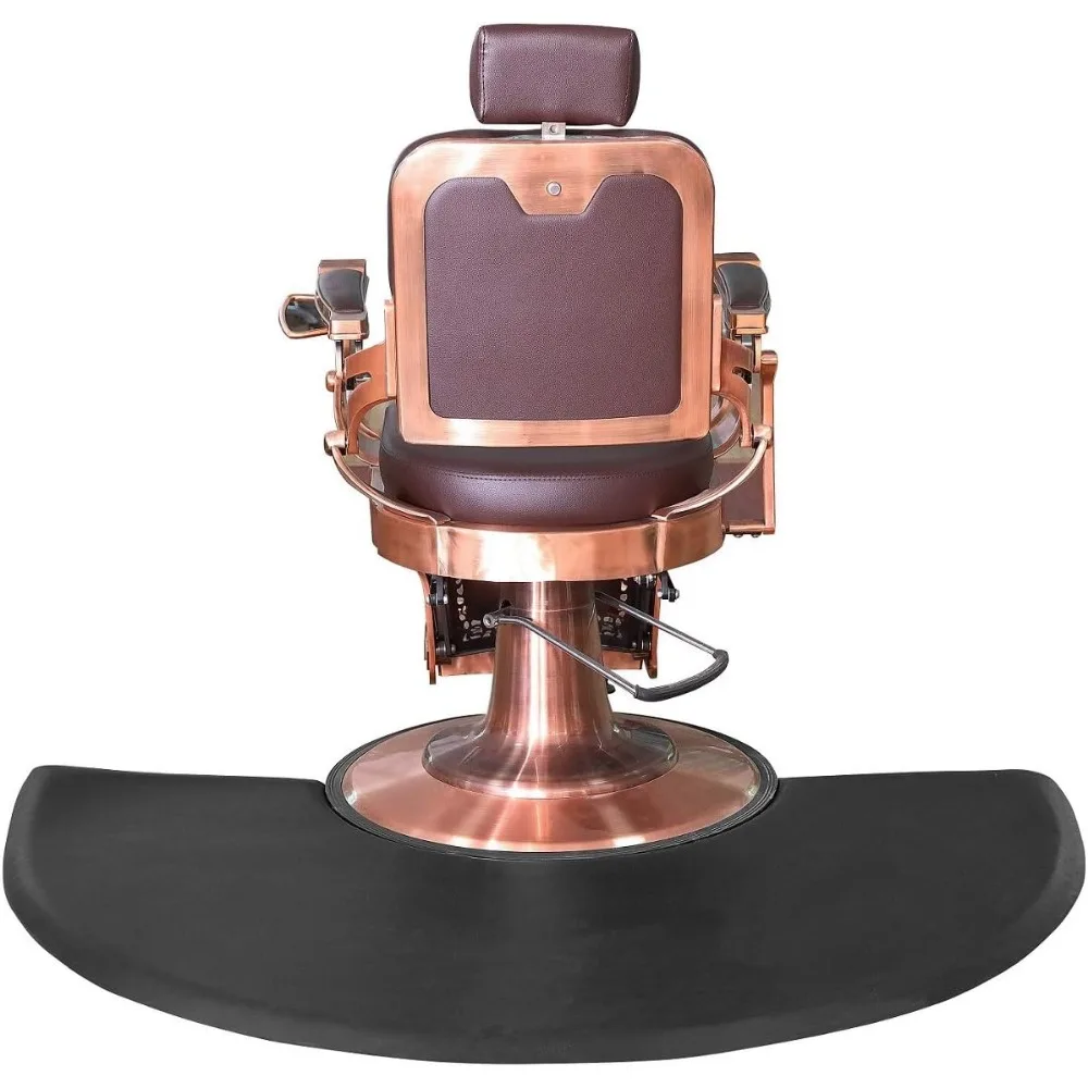 كرسي حلاقة مضاد للتعب بطول 5 أقدام × 3 أقدام مع قطع شبه دائرية لمتجر صالون الحلاقة مقاومة للانزلاق #5