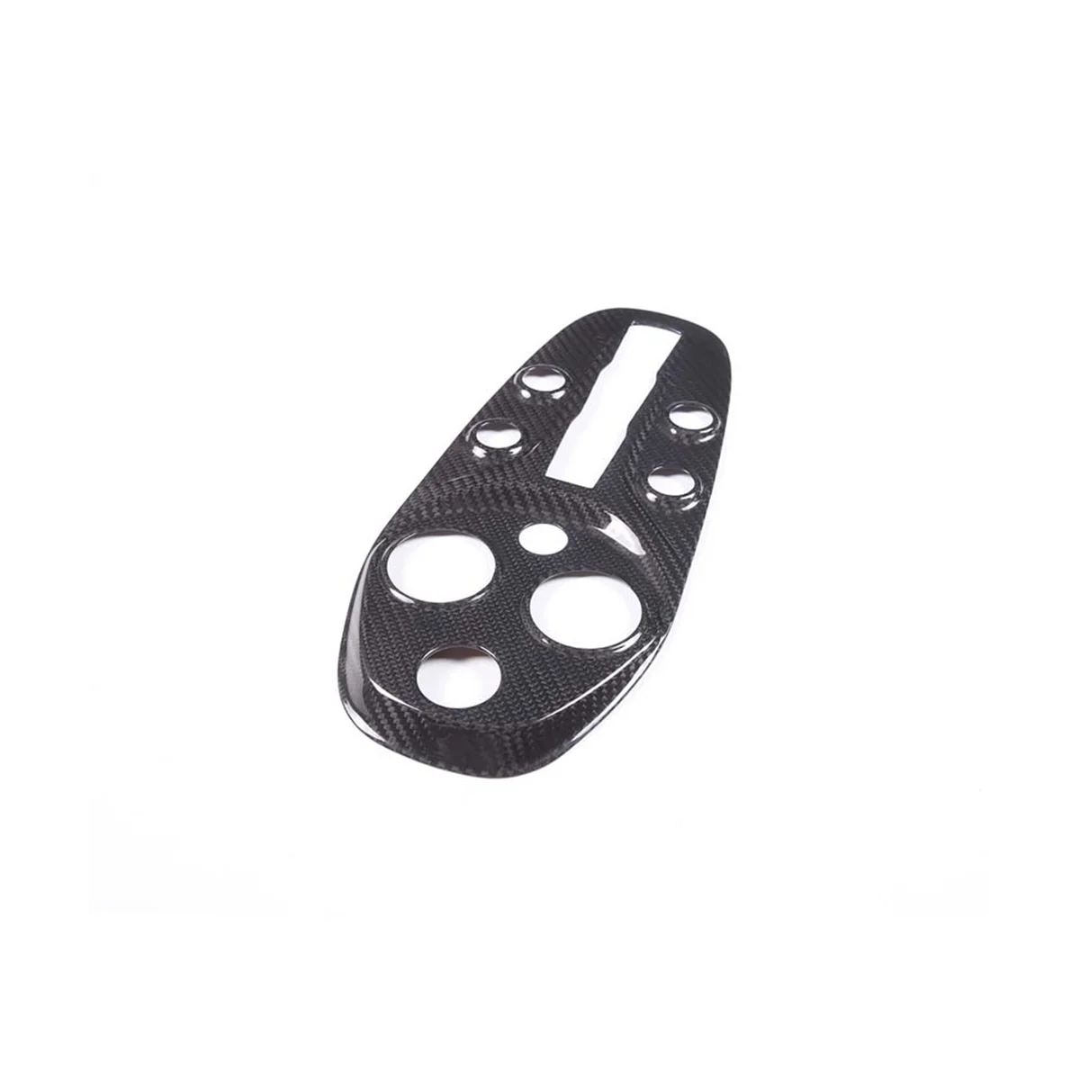 

Dry Carbon Fiber Car Central Console Gear Shift Panel Trim Decoration