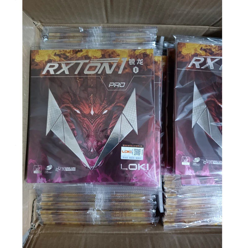 1pcs LOKI RXTON 1 PRO Table Tennis Rubber Semi-sticky Fast Attack Original WANG HAO LOKI Ping Pong Sponge
