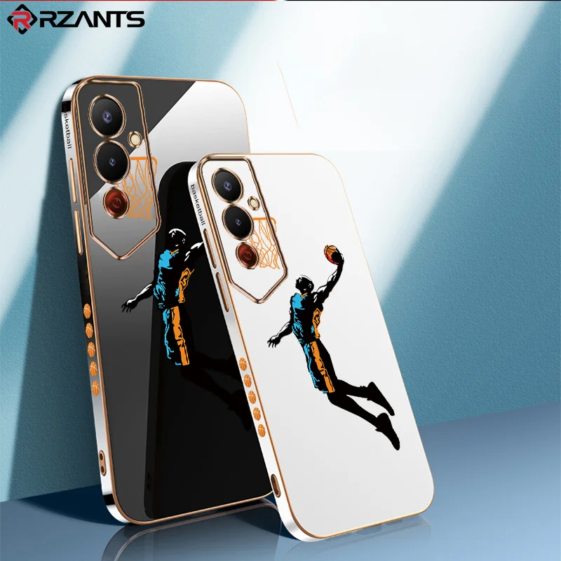 Rzants Case For Tecno Pova 2 3 4 Neo 2 Pro Camon 18 19 Neo Pro Spark 5 6 7 7T 8 8C Air Go Cute Pattern Soft Bright Cover Boys