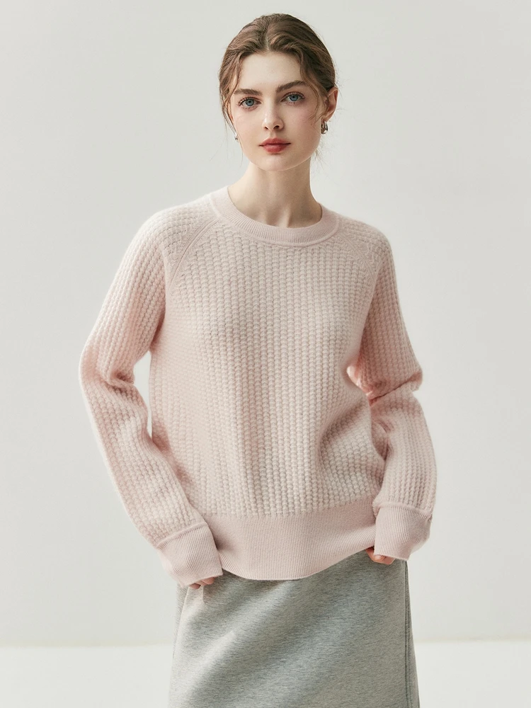 Frauen 100% Kaschmir Pullover Dicke Kaschmir Stricken Oansatz Langarm Pullover Herbst Winter Hohe Qualität Weibliche Strickwaren Tops