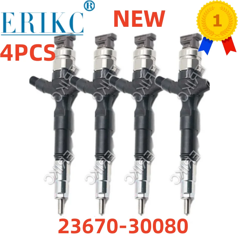 

23670-30080 Toyota Landcruiser 1KD-FTV 2367030080 Diesel Injector Sprayer Set 23670 30080 Fuel Injection Assy Nozzle for DENSO