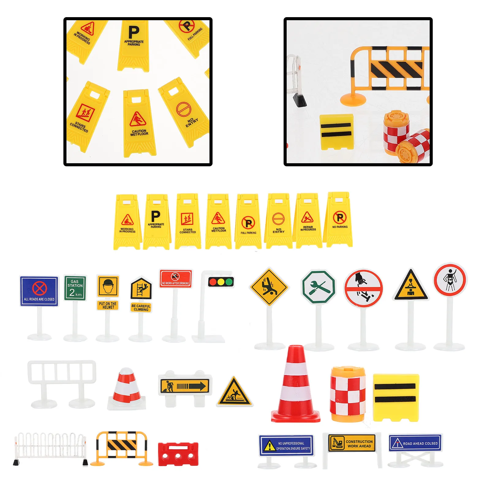 

Набор для игр с дорожными знаками: развивающий симулятор дорожного движения для детей, обучающий безопасному поведению на улице, для раннего развития