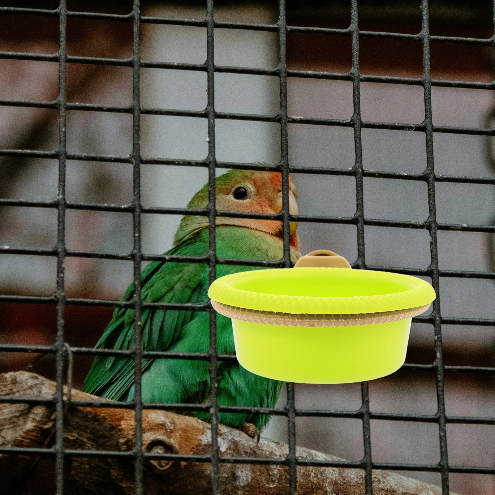 

Birdcage Bathtub Parakeet Cockatiel Shower Bath Tub Inside Cage Durable ABS Universal Fit Easy Clean Compact Size Pet Supplies