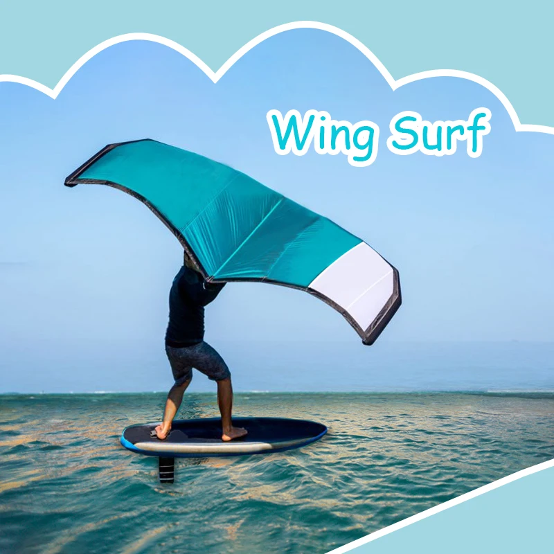 Sea Kitesurfing Wing Foil And Trendy Recreational Sports Toughness