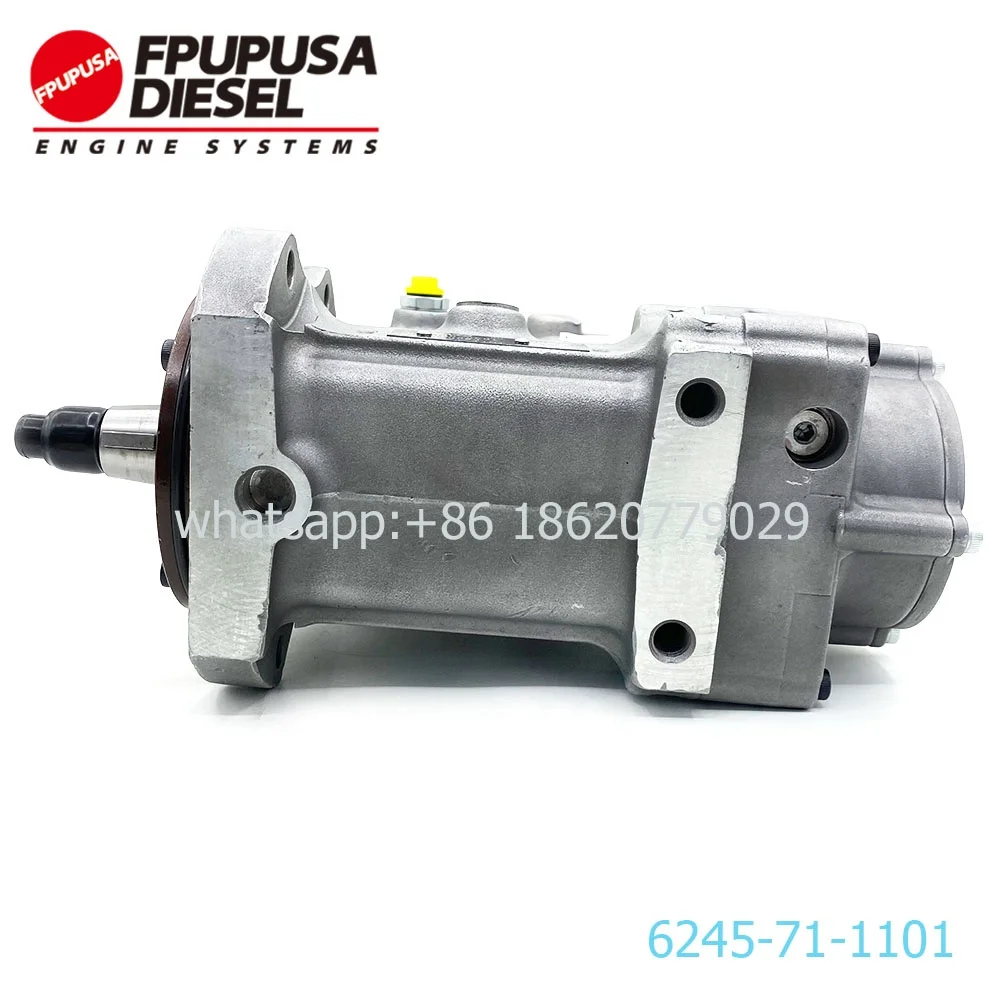 6245-71-1101 Fuel Injection Pump 09400I0-0601 For Den-so Excavator PC1250-8 SAA6D170E-5