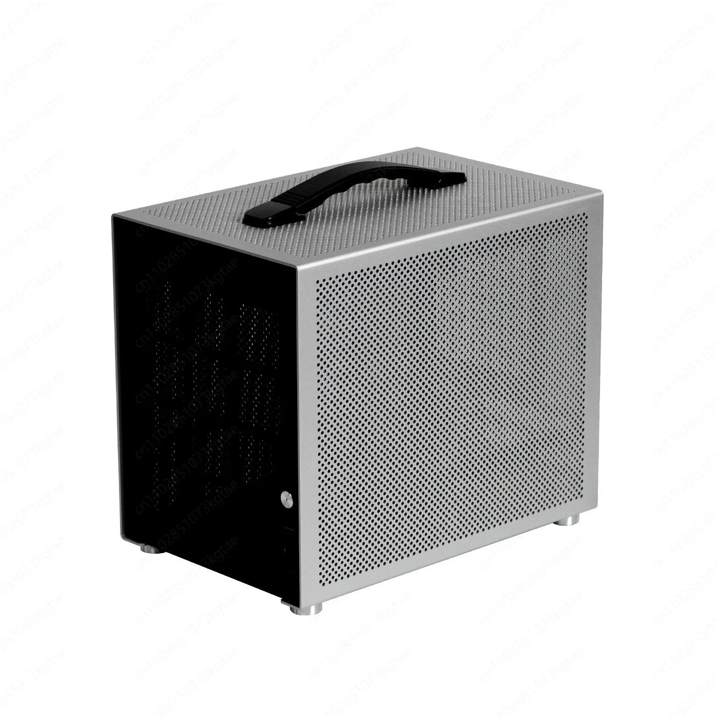 D2 aluminum shell atx power supply simple and portable portable pull-out main case air-cooled compact itx small chassis