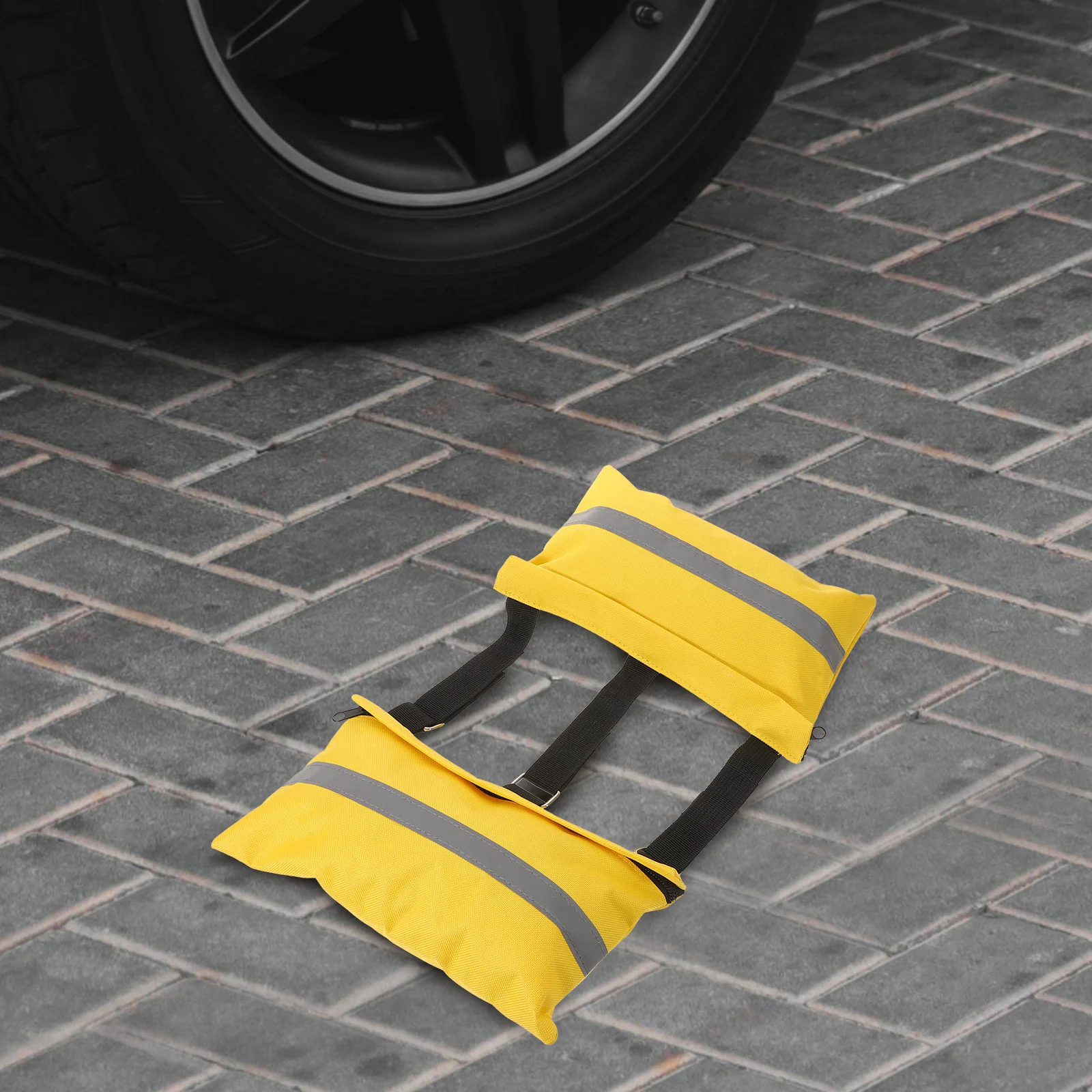 

Rv Weight Bag Yellow Enhanced Stability Durable Hose Fastening Device For Camper Trailer Camping Sewer Supplies Rv Sewer