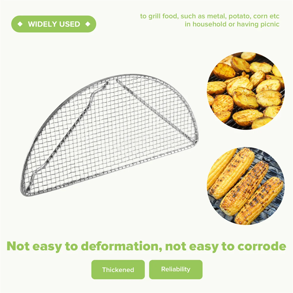 

【Лестный шанс!】Сетка для жарения темпуры, гриль из нержавеющей стали, гамбургер, жареная курица, смазка, японская кухня, сланцевая вежа, стойка для дома A