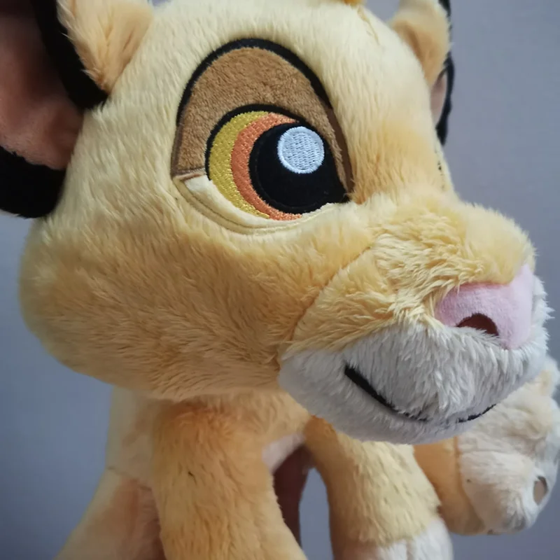 يجلس 25 سنتيمتر الأسد الملك سيمبا ألعاب من القطيفة طفل سيمبا ونالا الحيوانات المحشوة لينة دمية صبي للأطفال هدايا #4