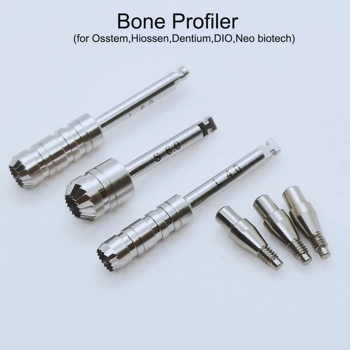 

Hiossen OSSTEM Dentium Dental Implant Bone Profiler Guide Screw Surgical Instrument Bone Grinding Oral Implant Peripheral Bone