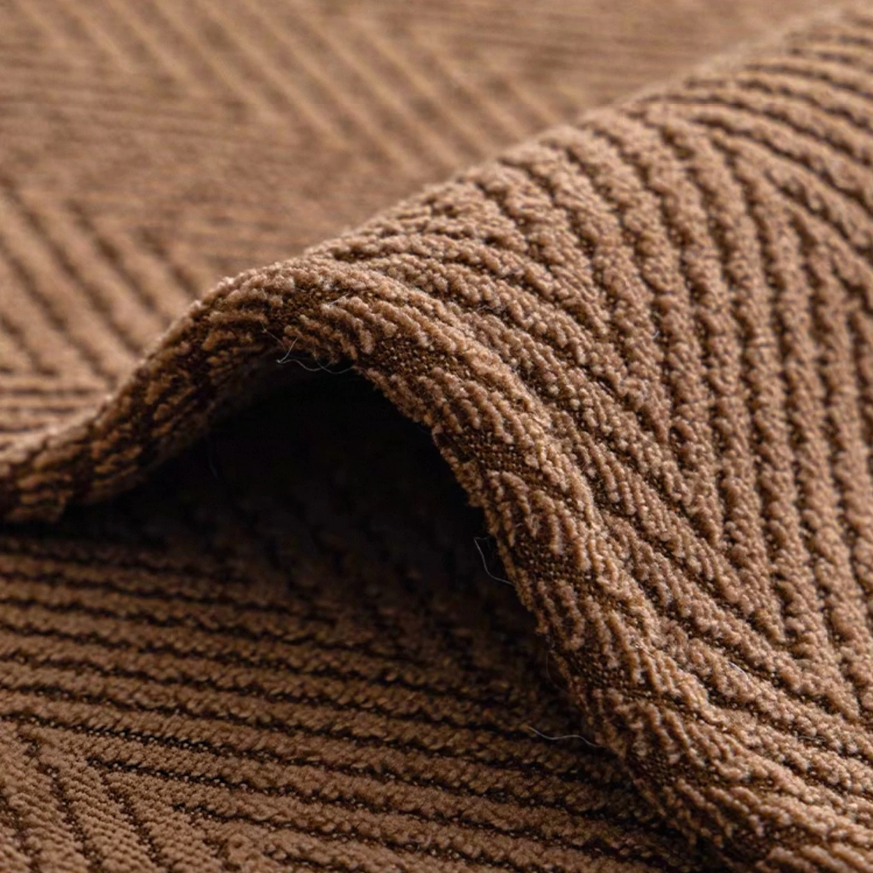 1pc Solid Herribone Chenille Sofa Cover with Tassels Non-Slip Pet Friendly Couch Seat Cover Machine Washable Furniture Protector