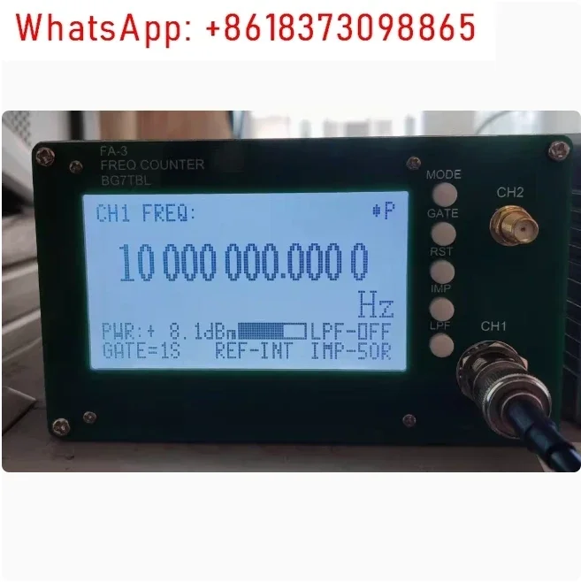 FA-3-6G 1Hz-6GHz High Sensitivity Frequency Meter -30dBm to +20dBm Precision Frequency Counter
