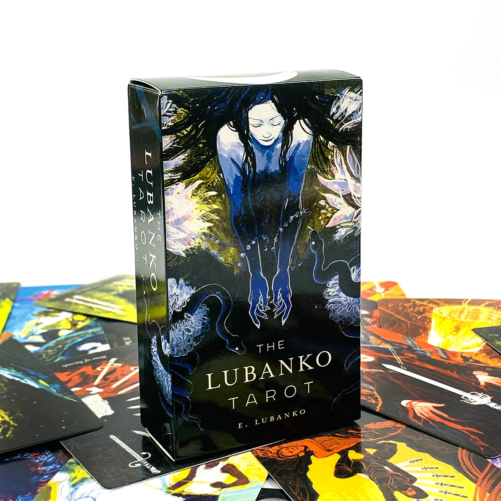 El mazo de tarot LUBANKO con ilustraciones místicas, duradero y portátil, para meditación y juegos de fiesta, perfecto para guía espiritual y coleccionistas.