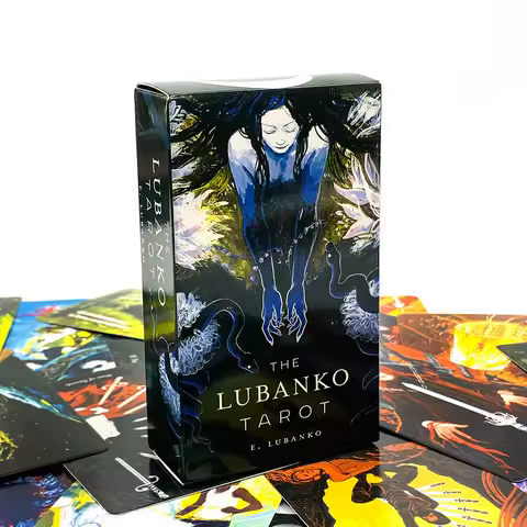 The LUBANKO Tarot Deck Mystical Artwork, Durable &amp; Portable, Meditation &amp; Party Games,Perfect For Spiritual Guidance &amp; Collector
