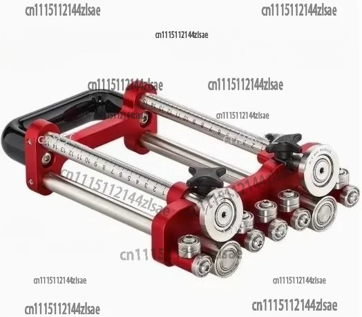 Industrial Grade Sheet Metal Roller 2-Station Bender Aluminum Stainless Steel Construction Ergonomic Design Lightweight Portable