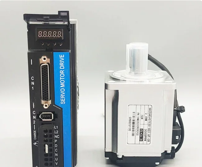 60JASM504230K-17B+JAND4002-20B JMC High Torque Servo Motor Driver 220V 1.27N.m 3000rpm Single-Phase 400W 50/60Hz IE2