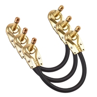 Miwayer 3/6PCS Guitar Patch Cables 1/4 Guitar Effect Pedals Cable Right-angle Plug Guitar Instrument Accessories