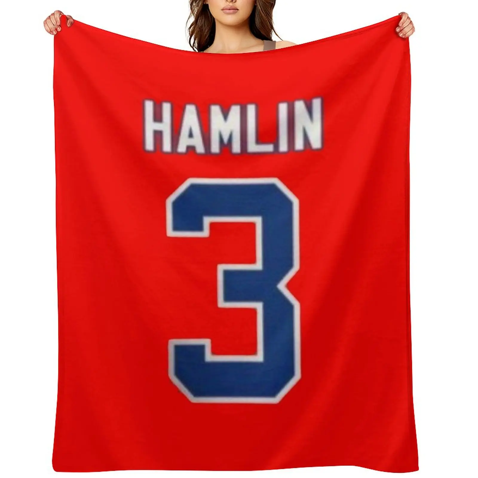 

Damar Hamlin Throw Blanket funny gift Tourist Sofa Kid'S Blankets