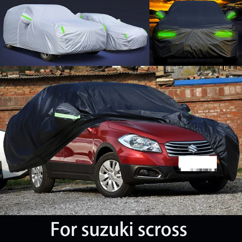 

For suzuki scross auto anti snow, anti freezing, anti dust, anti peeling paint, and anti rainwater.car cover protection