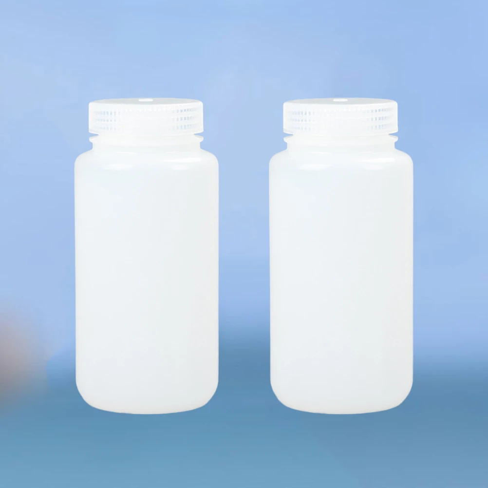 

2 pcs 250Ml Hdpe Plastic Empty Bottle Leakproof Water Holder For Shampoo Lotion Disinfectant Perfume Container Refillable