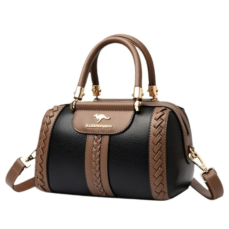 Luxury Designer Multi Layered Women's Handbag 2025 Trendy High Quality Soft Leather Messenger Bag Women's Shoulder Crossbody Bag