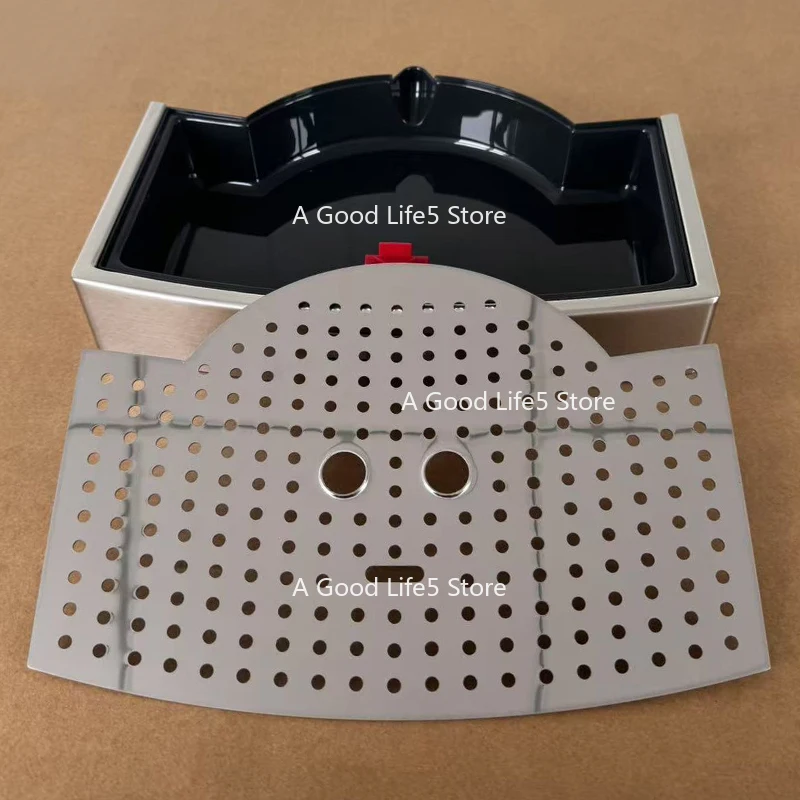 

Для кофемашины WPM Huijia KD210S2/230, белый лоток для сточных вод из нержавеющей стали, лоток для хранения воды, сливная пластина, запасные части