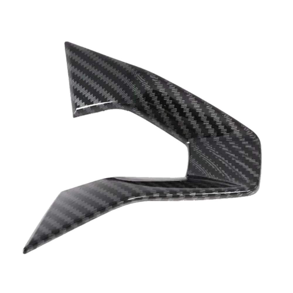 Carbon Fiber Car Steering Wheel Cover Trim Accessories for Chevrolet Onix 2019-2021