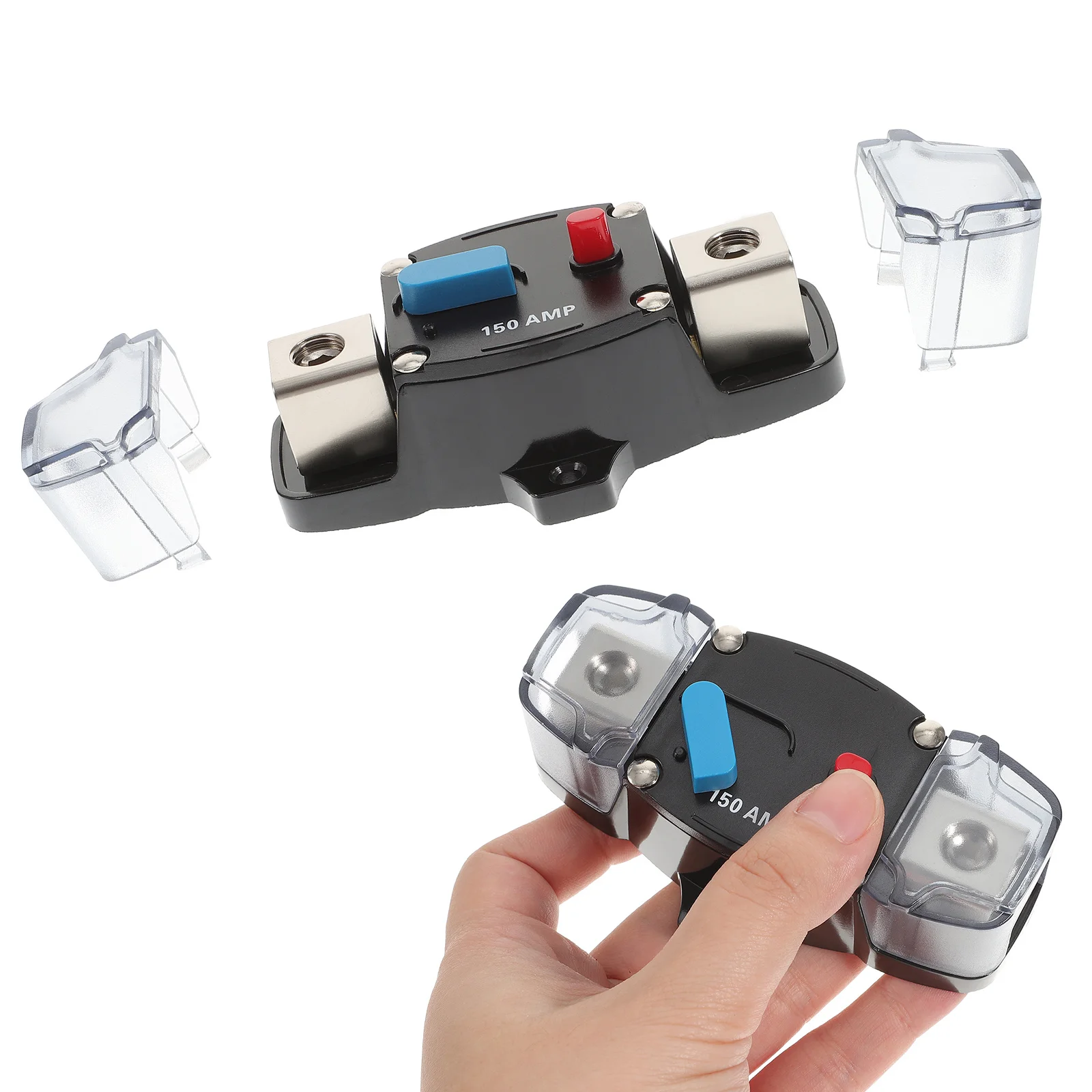 

150 Amp Manual Reset Circuit Breaker For Car Boat Rv Marine Atv Winch Overload Protection Switch 12V 24V Power Supply