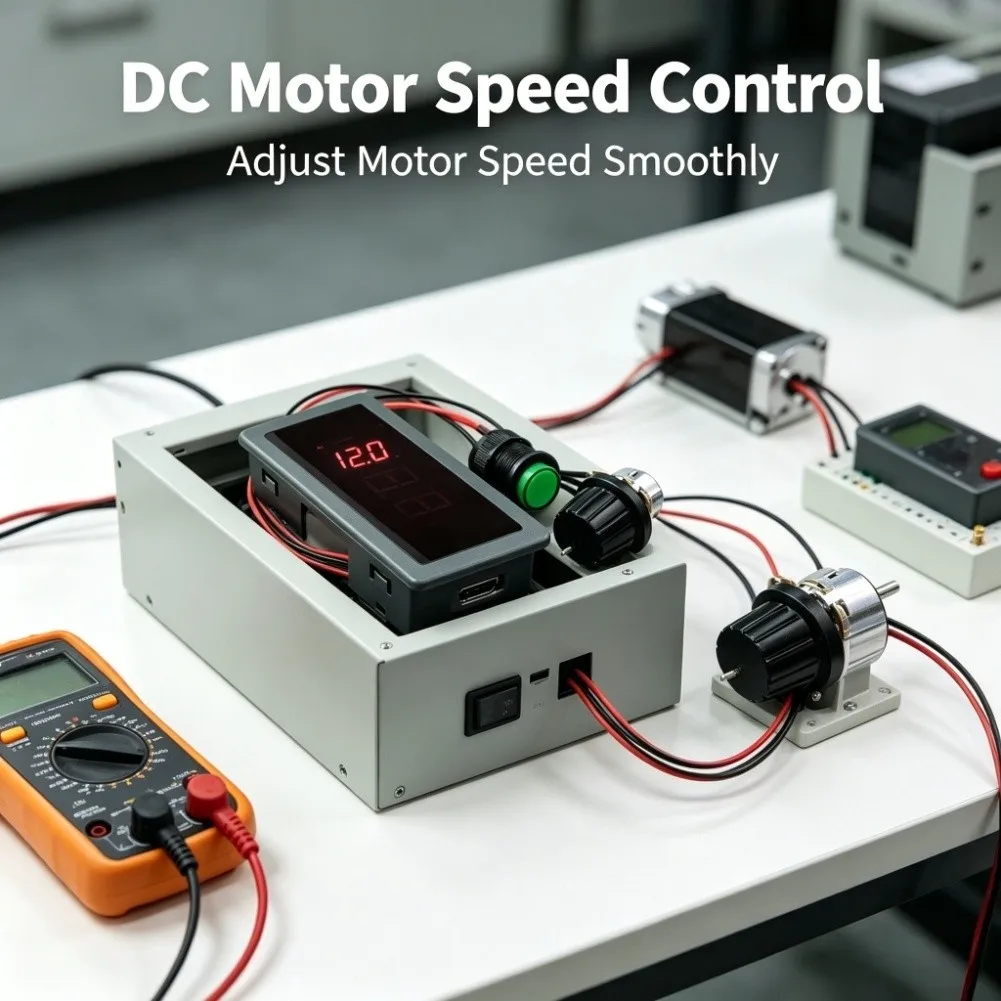 Digital For pwm Motor Velocity Controller Supporting Input Voltage Range 6V to 30V and Providing Linear Response