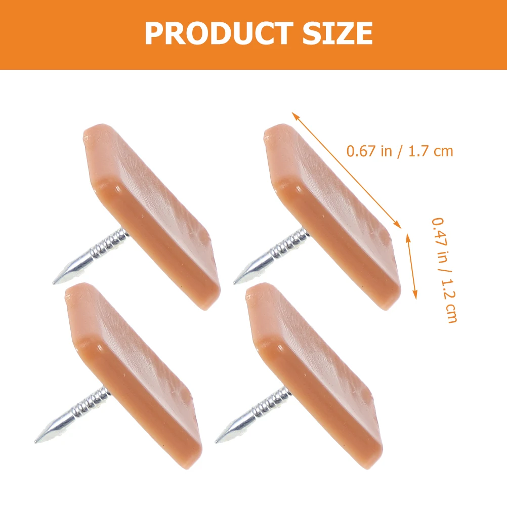 

30Pcs Furniture Sliders Drawer Guides Plastic Chair Glides for Hardwood Floor Smooth Sliding Protection Drawer Glides