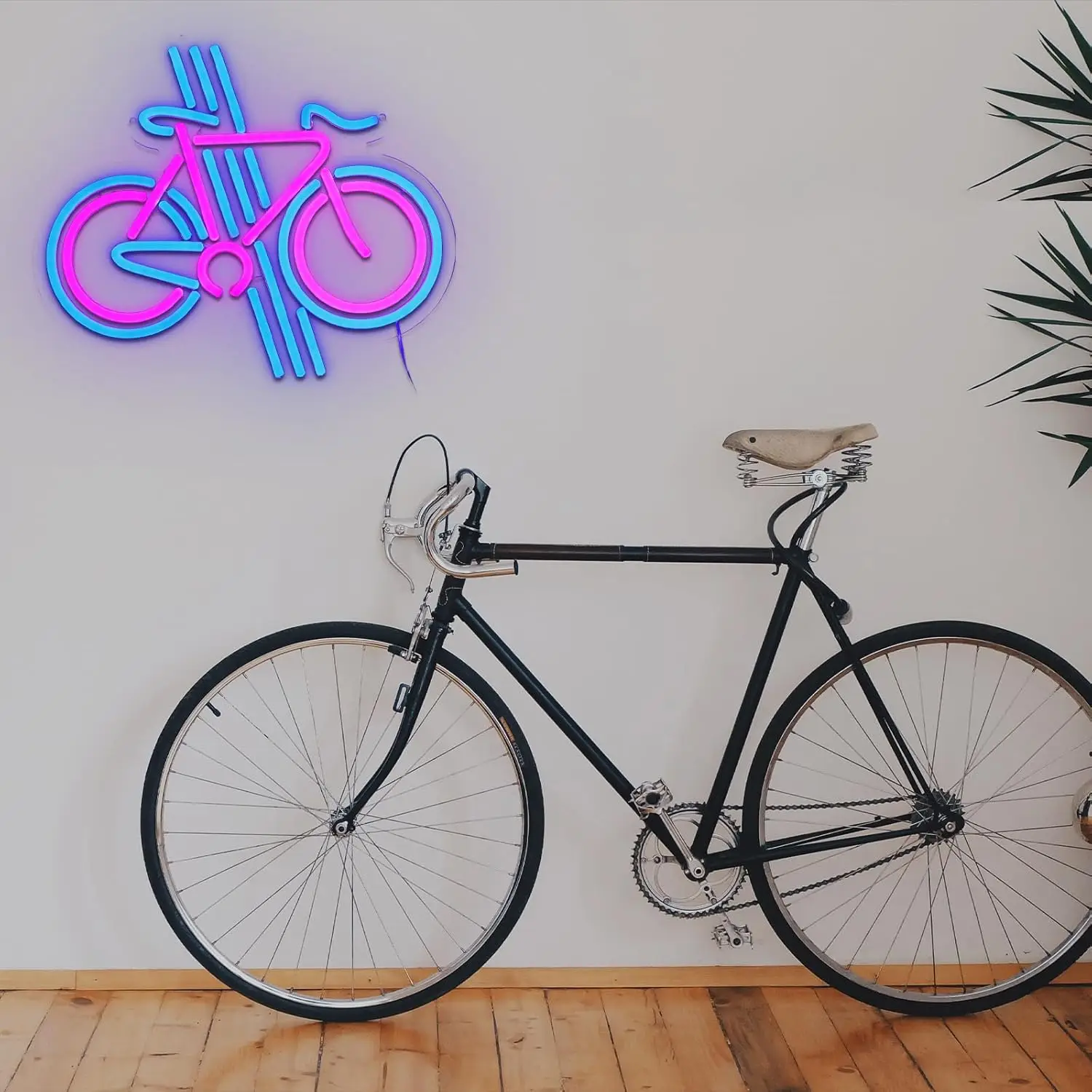 Insegna al neon per bici Luce al neon a LED per bicicletta dimmerabile per camera da letto Fitness Man Cave Bike Club Gym Shop Garage Sport Sala esercizi Decor